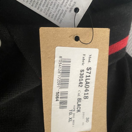Dsquared2 black pique blouse new, sizes S and M