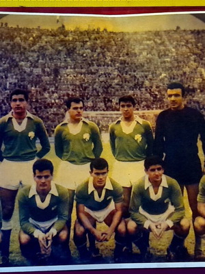 Παναθηναϊκός ιστορική ομάδα δεκαετίας 1960 ψηφιακή εκτύπωση σε χοντρό χαρτί