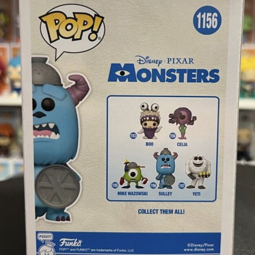 Funko Pop! Monsters Inc 20th Sulley with Lid Special Edition like new