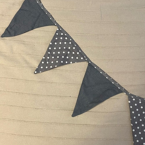 Fabric Handmade Bunting Flags for Kids Room Decoration and More