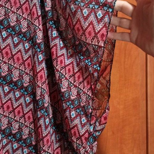 Beach Kaftan with Fringes like new, multicolor, one size