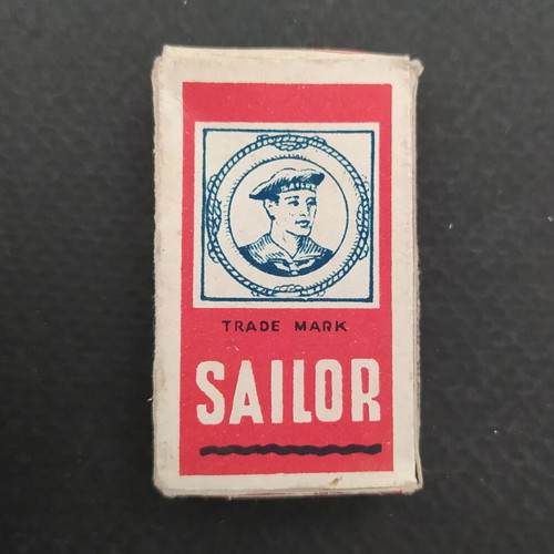 Vintage Sailor razor blades pack of 5, like new