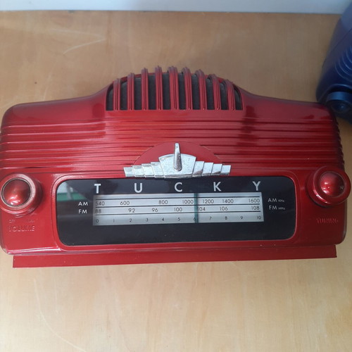 Tucky vintage radios used, pack of two, 80s-90s