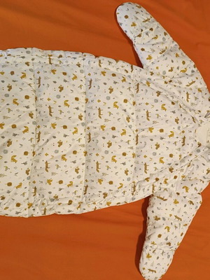 H&M baby bunting like new 62-68 cm