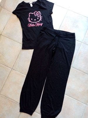 H&m πιτζάμα medium μαύρη