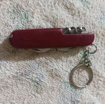 Swiss army knife keychain like new, multi-tool