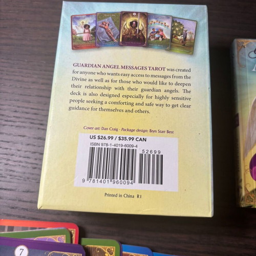 Guardian Angel Messages Tarot Cards brand new by Radleigh Valentine
