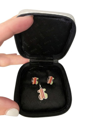 Tous jewelry set multicolor like new