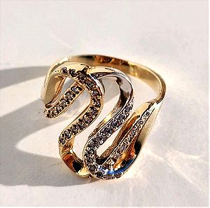 χρυσο δαχτυλίδι 14 καράτια