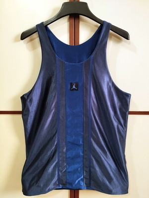 Nike Vintage 90s Air Jordan - Double Face Basketball Jersey Blue
