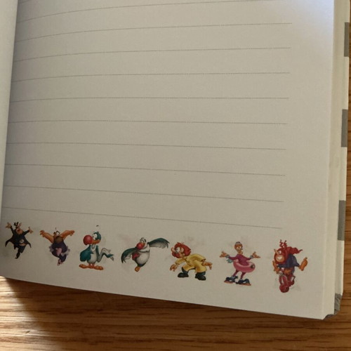 Magic Birds notebook new with hard cover
