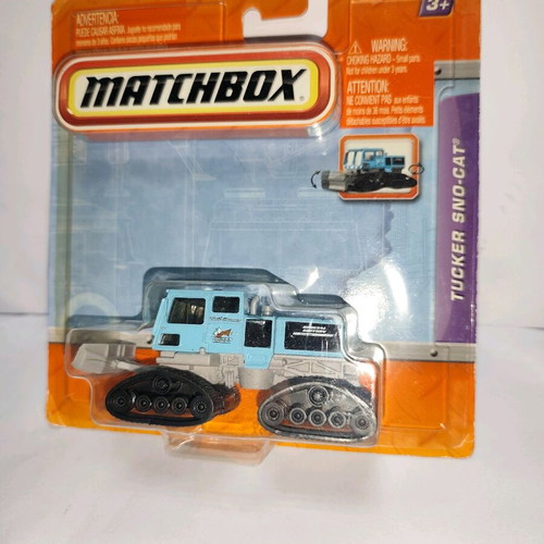 Matchbox Diecast Snow Groomer Sno Cat Toy New