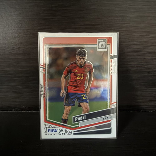 Pedri #117 Panini Donruss 2023-24 Optic Holo Prizm card like new