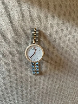 Swarovski wristwatch, gold and silver, women's