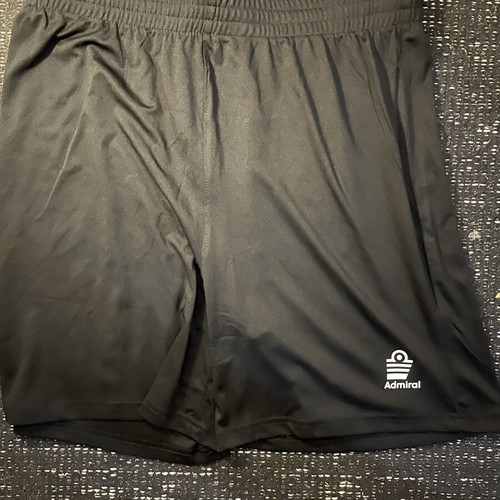 Admiral Training Shorts like new, size large, black