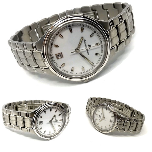 Maurice Lacroix men's watch new stainless steel with sapphire