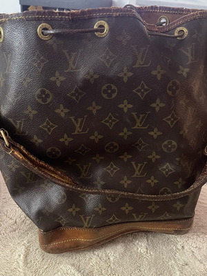 Чанта за рамо Louis Vuitton употребявана винтидж кафява
