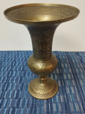 Bronze vase used