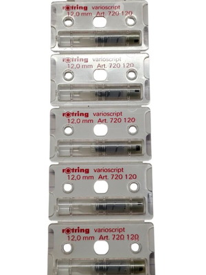 Μύτες Rotring Rapidograph 12,0 καινούργιες, πακέτο 5 τεμαχίων