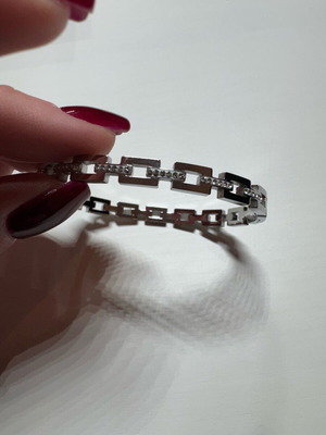 Handcuff new silver