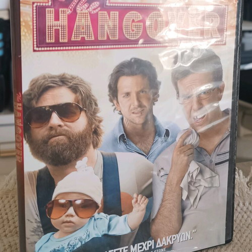 The Hangover DVD used with subtitles, comedy action