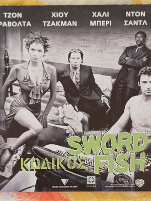 Swordfish DVD, action thriller with John Travolta