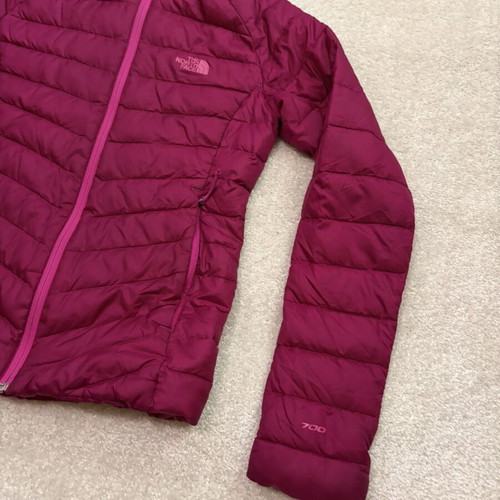 The North Face Pink Quince women's lightweight down jacket XS
