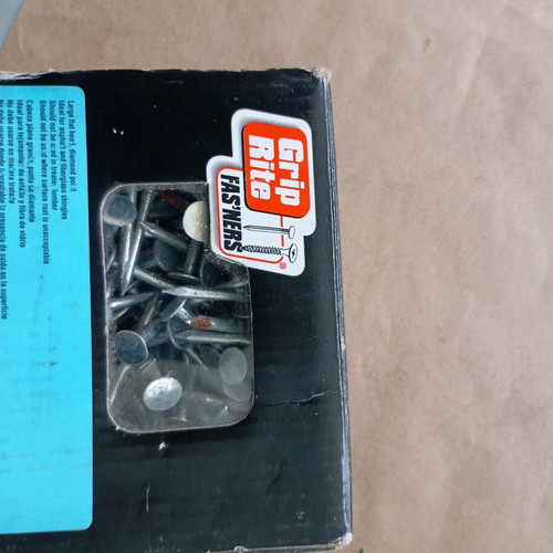 Pins new for asphalt and fiberglass tiles electro galvanized