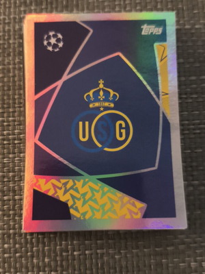 Topps Champions League 2025/2026 No452 Usg badge like new