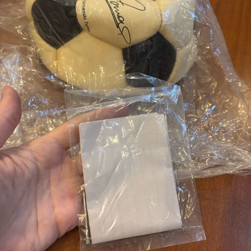 Collectible ball with signatures new