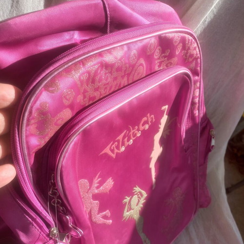 WITCH Paxos 00's vintage school backpack, new