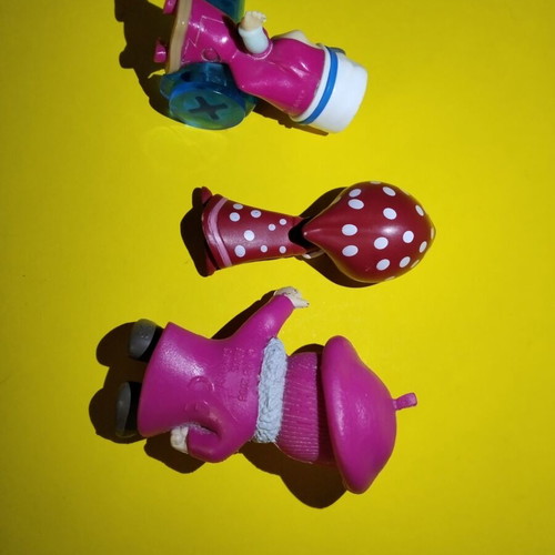 Masha and the Bear collectible figures set of 3 used