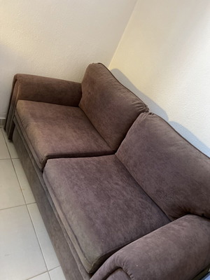 Two-seater sofa used