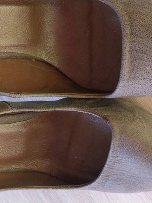 Zara gray pumps size 37 like new