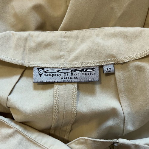 Vintage CObb set jacket and pants size S like new, beige