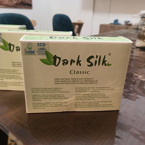 100% Natural Plant Hair Wash Product 4 Dark Silk packs new
