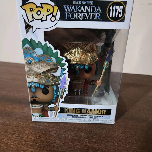 Funko Pop! King Namor #1175 like new, Black Panther Wakanda Forever Marvel