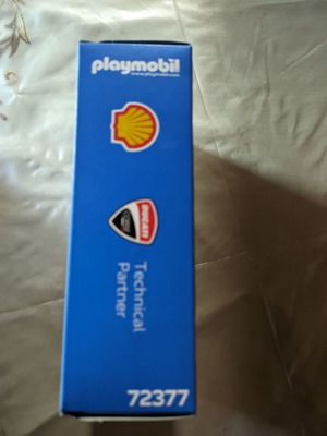 Playmobil 72377 Ducati Francesco Bagnaia Shell collectible set