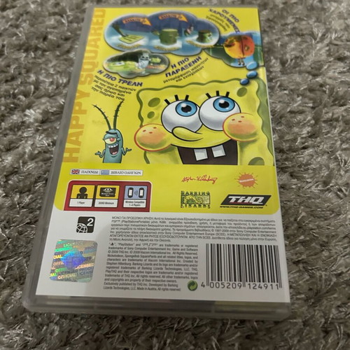 SpongeBob’s Truth or Square PSP video game like new
