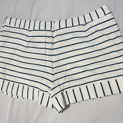 Skort with skirt effect striped like new, size M-L