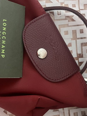 Longchamp crossbody bag, red