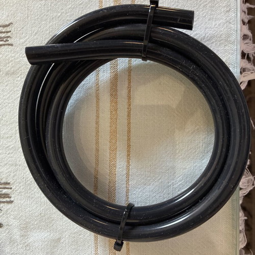 Black silicone vacuum hose 110cm for boost controller and wastegate