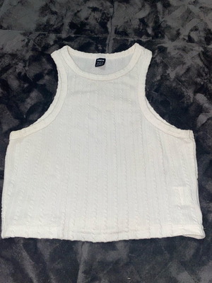 White Shein top like new, size S