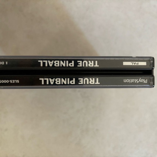 True Pinball Big Box PlayStation 1 German used complete