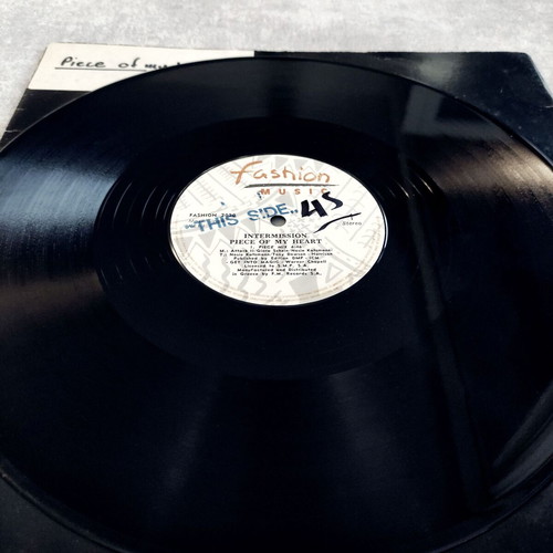 Intermission Piece Of My Heart 12'' Vinyl Maxi Single used, electronic