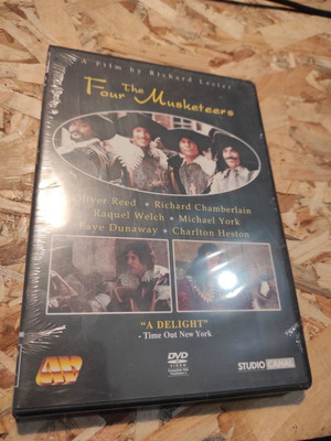 The Four Musketeers DVD нов, с гръцки субтитри
