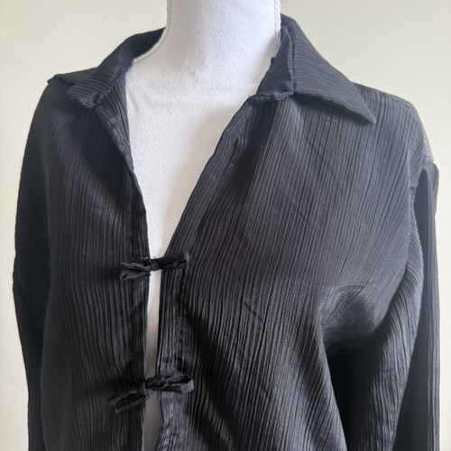 Issey Miyake Pleats Please inspired shirt used, oversize loose fit