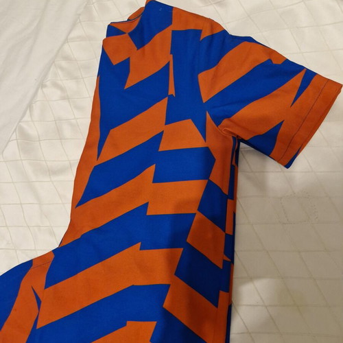 Artigli dress like new, size 44, blue and orange