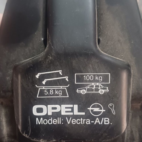 Opel roof bars for Vectra A and B, genuine