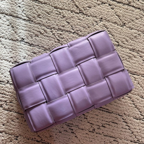 Purple bag with two straps brand new from boutique